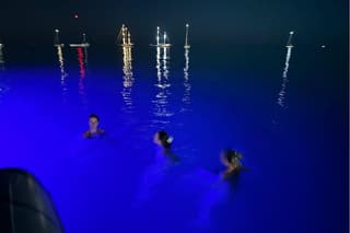 Palermo : Boat party in Mondello at night at sunset with drinks
