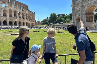 Kid Friendly Guided Tour of Rome Colosseum & Forums