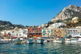 Capri Anacapri with Optional Boat Ride Small Group from Sorrento