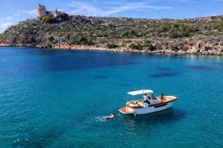 Cagliari Sea Escape Emerald Coves and Sella del Diavolo Tour