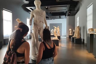 Percy Jackson at Palazzo Massimo Museum Family Tour for Kids