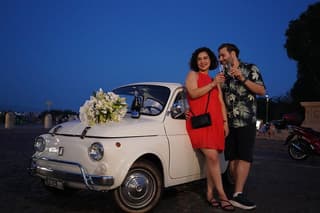Vintage Fiat 500 Rome Tour with Iconic Photo Stops