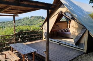 Glamping In The Beautiful Tuscan Countryside