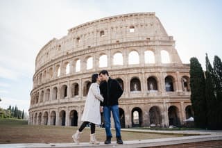Private Colosseum and Ancient Rome Cinematic Photoshoot