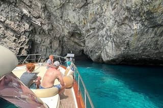 Private Capri Boat Tour on Fratelli Aprea 36 HT