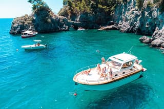 Private Amalfi Coast Cruise Positano Furore Fjord and Hidden Gems