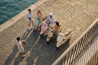 Taormina Vespa Tour Scenic Ride to Castelmola and White Lotus Sites