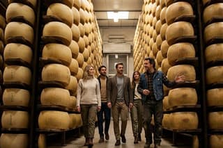 From Milk to Wheels: Parmesan Tour and Tasting in Parma