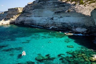 Corsica Archipelago Tour Bonifacio and Piana Lavezzi by Inflatable Boat