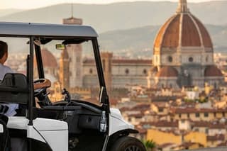 Florence Panoramic Golf Cart Tour + Piazzale Michelangelo