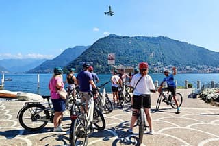 E-Bike Tour Lake Como Views and Swiss Vineyards