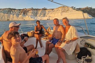 Group boat excursion to Scala dei Turchi from Agrigento
