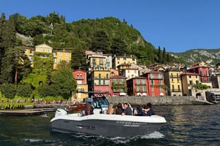 Lake Como Boat Tour to Bellagio and Varenna
