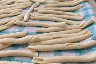 Calabrian Cooking Class Fileja Pasta with Antipasto