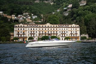 Boat tour on Lake Como