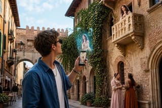 Romeo and Juliet Verona GPS App Walking Tour Mobile Game