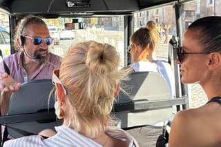 Rome Golf Cart Tour Major Highlights and Panoramic Views 90 min