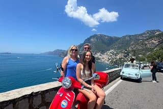 Amalfi Coast Vespa Tour with Mozzarella and Pizza Making + lunch