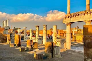 Pompeii and Mount Vesuvius Day Trip from Naples with Tickets