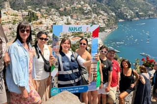 From Naples small group Sorrento Positano & Amalfi with boat tour