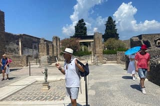 Pompeii Express Guided Tour by Train from Sorrento
