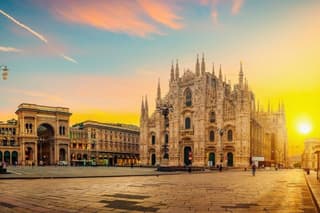 Milan City Center Self Guided Walking Tour with an APP