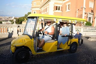 Rome Shared Tour via Golf Cart