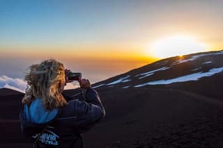 Mount Etna Sunset Adventure with 4x4 Ascent and Sicilian Dinner