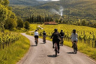 Chianti Rufina: ebike tour virtual-guided