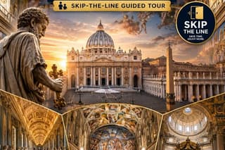 Vatican Museums Sistine Chapel and St Peter Basilica Guided Tour
