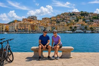 Argentario Orbetello and Porto Ercole Ebike tour Virtual guided