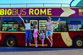 Rome Big Bus Hop On Hop Off Open Top Sightseeing Tour