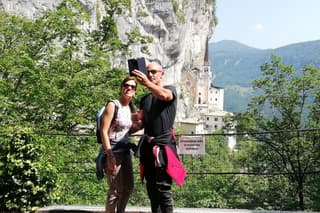From Lake Garda Madonna Della Corona Sanctuary Half-Day Tour