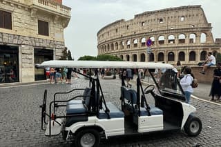 Buongiorno Golf Cart Tour of Ancient Rome and Sightseeing