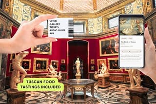 Florence: Uffizi Gallery Timed Ticket with Audio Guide App