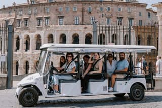 1 Hour Rome Iconic Sights Golf Cart Tour
