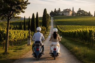 Prosecco Hills Vespa & Picnic Experience in Veneto
