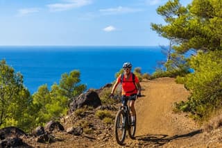 Elba Island and Capoliveri Mines and Virtual Guided Bike Tour