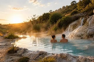 Pienza Tour in ebike to the thermal village of Bagno Vignoni