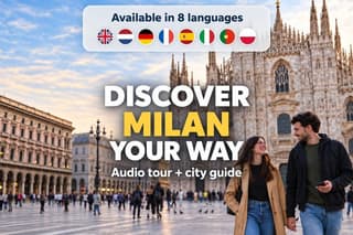 Milan: City Walk with Audio Guide in 7 Languages on your Phone