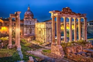 Rome by Night Private Tour with Driver