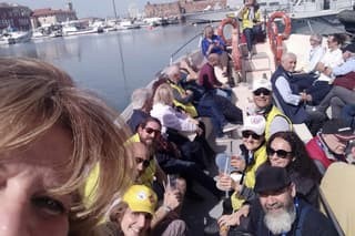 Livorno City and Seafront Golf Cart Tour with Canal Cruise