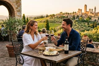 Private tour San Gimignano, Chianti and Wine Tasting with lunch