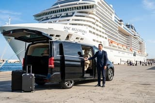 FCO Airport to Civitavecchia Port Pier Side Private Transfer