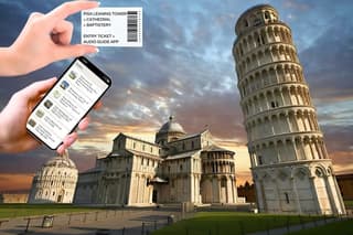 Pisa Leaning Tower & Cathedral Entry Ticket with Audio App