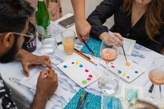 Florence: Paint with a Local Artist, Unlimited Wine & Snacks