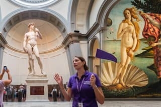 Uffizi Accademia and David Tour with Art Historian