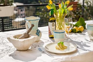 Villino Caterina House: big terrace seaview