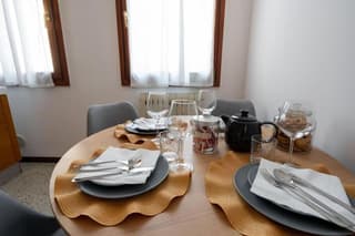 Ca’ Pesaro rooftop terrace apartment.