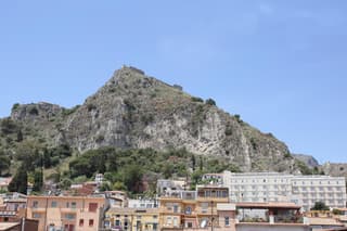 Luxury Villa Taormina city center, terrace with views